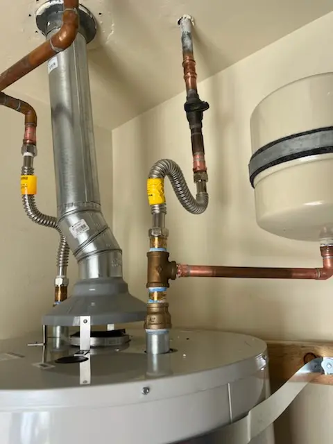 Water heater installation and plumbing repair in Rockcreek